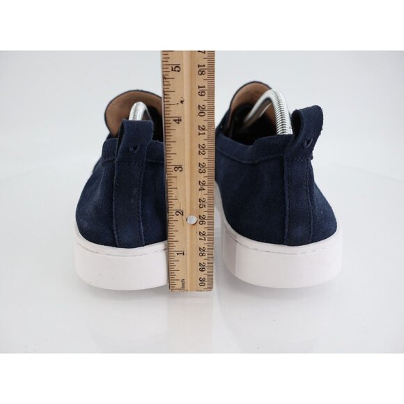 Vionic Dark Blue Suede Loafers with White Sole - Picture 6 of 12